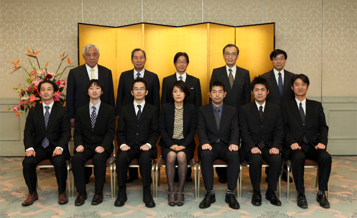 平成25年度第3回 公益信託参天製薬創業者記念眼科医学研究基金助成者